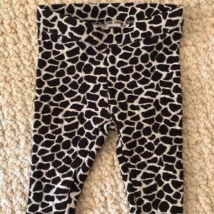 Janie and Jack soft animal print leggings